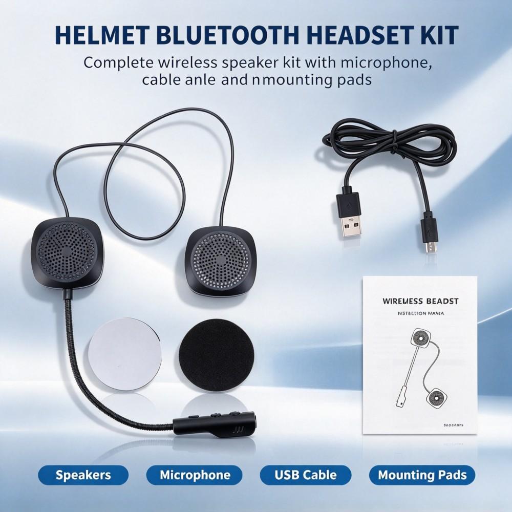 Bluetooth Speaker - 오토바이용 블루투스 헬멧 헤드셋, 핸즈프리 통화,