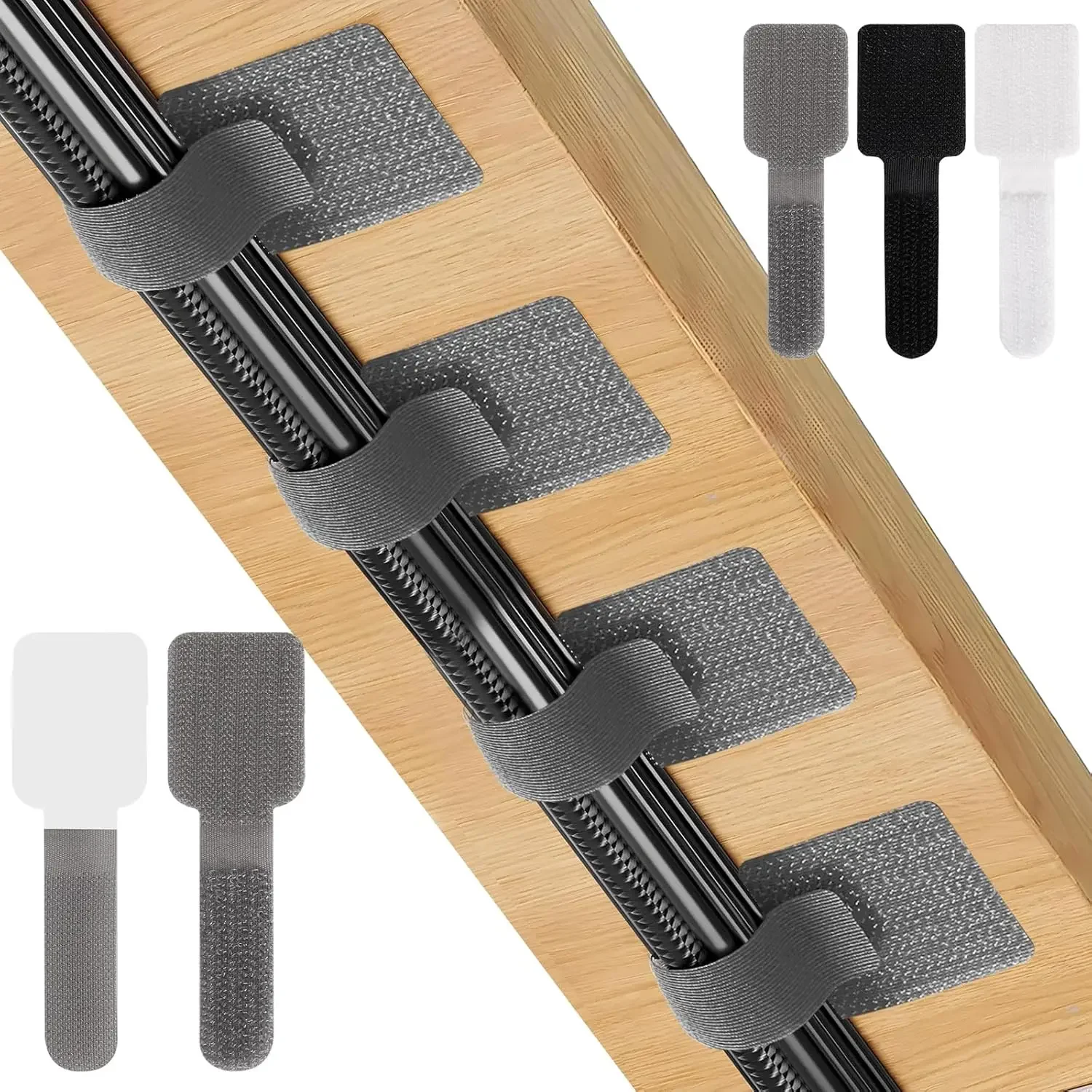 Cable Organizer - 새로운 재사용 가능한 케이블 타이, 벨크로