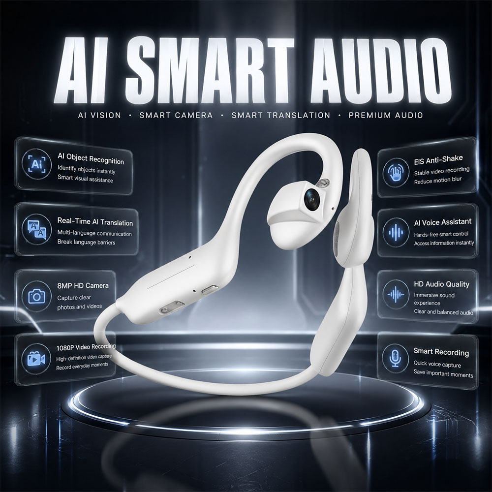 Headphones Wireless - 신형 1080P UHD 블루투스 이어폰 800W