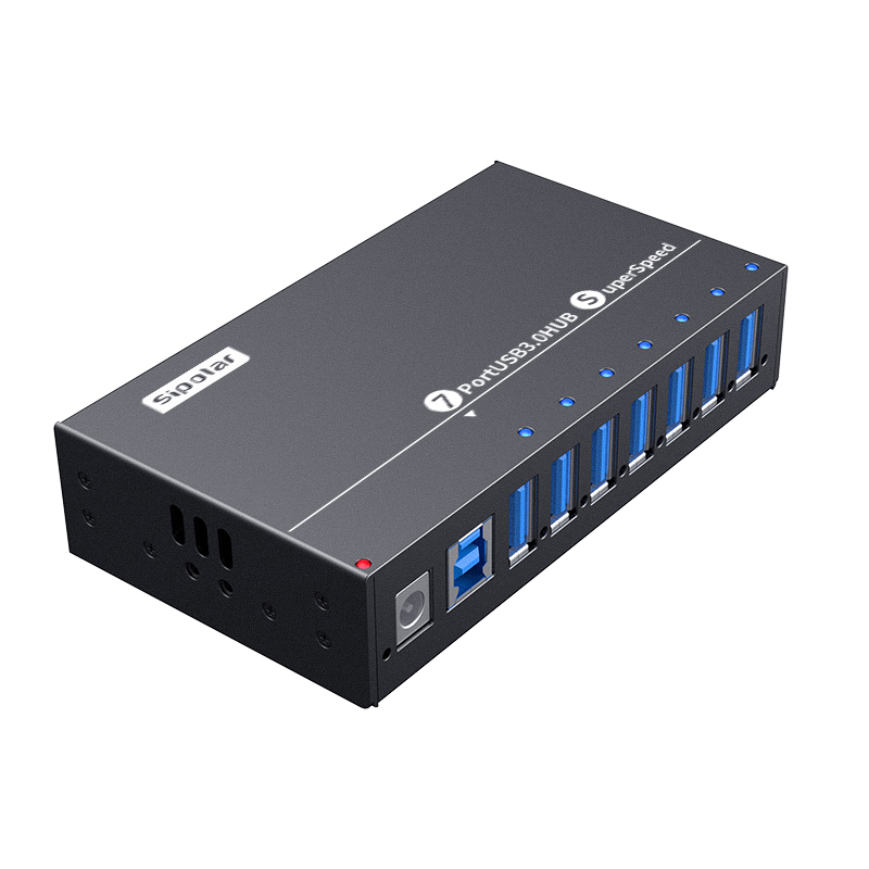 Usb Hub - A-173 시폴라 7포트 USB 허브 36W