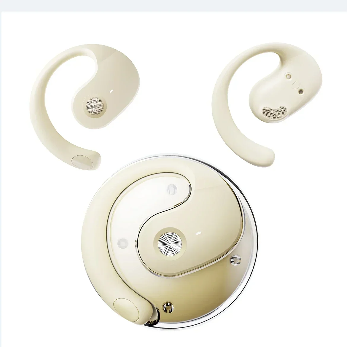 투명한 디자인의 TWS 블루투스 헤드셋, 디스플레이 기 - Headphones Wireless 리뷰 및 가격