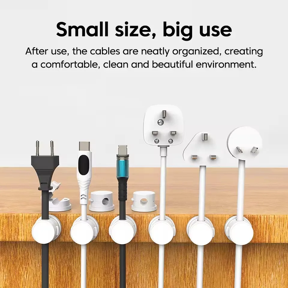 360도 회전식 자석 케이블 클립, 케이블 정리대, 접 - Cable Organizer 리뷰 및 가격