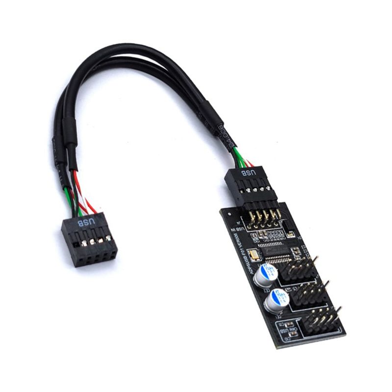 ABQX 9핀 USB 허브 커넥터, USB 분배기, 1 - Usb Hub 리뷰 및 가격