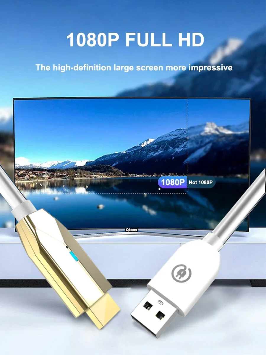 30M 전송 디스플레이 어댑터 USB 무선 HDMI 연 - Hdmi Adapter 리뷰 및 가격
