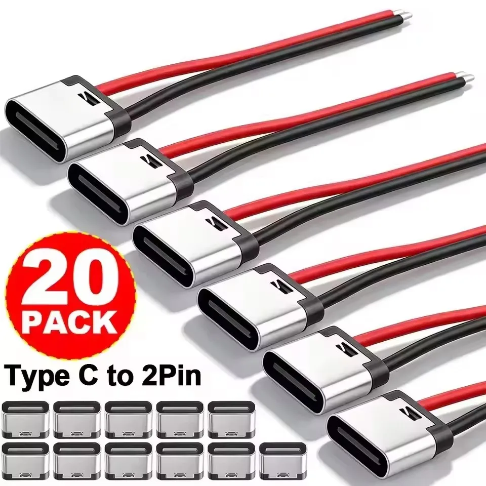 5~20개입, Type-C 2핀, 납땜형, 방수 USB - Usb Hub 리뷰 및 가격