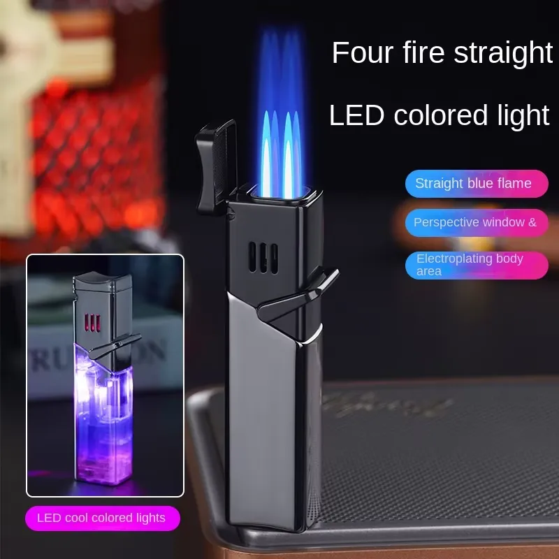 금속 재질의 방풍 시가 라이터, 강력한 불꽃을 내는 부 - Electronics Gadgets For Gift 리뷰 및 가격
