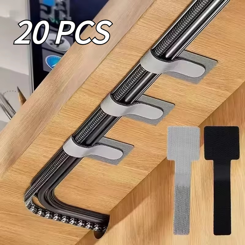 재사용 가능한 케이블 타이, 새로운 고정식 와이어 정리 - Cable Organizer 리뷰 및 가격