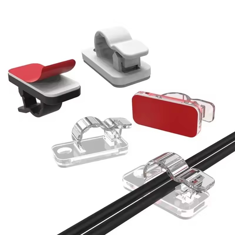 자체 접착식 케이블 클립, 케이블 정리 도구, 책상 정 - Cable Organizer 리뷰 및 가격