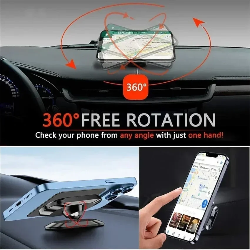 360 °   자석식 차량용 스마트폰 거치대, 아이폰  - Phone Holder 리뷰 및 가격