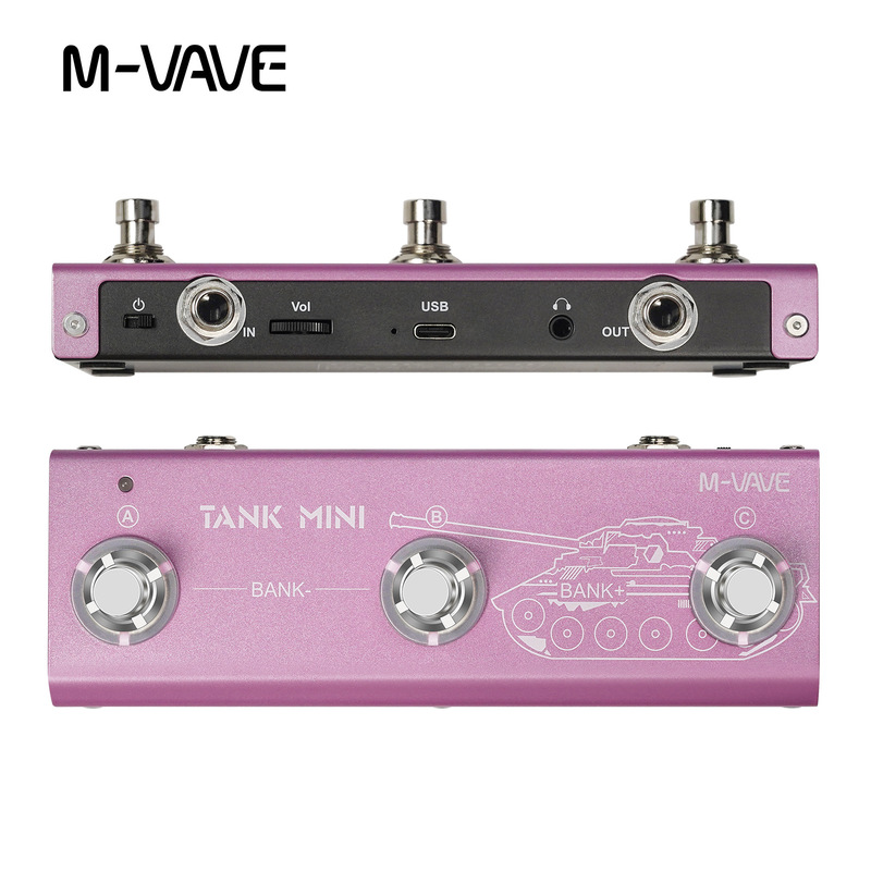 M VAVE 탱크 미니 휴대용 멀티 이펙트 페달, 전기 - Bluetooth Speaker 리뷰 및 가격