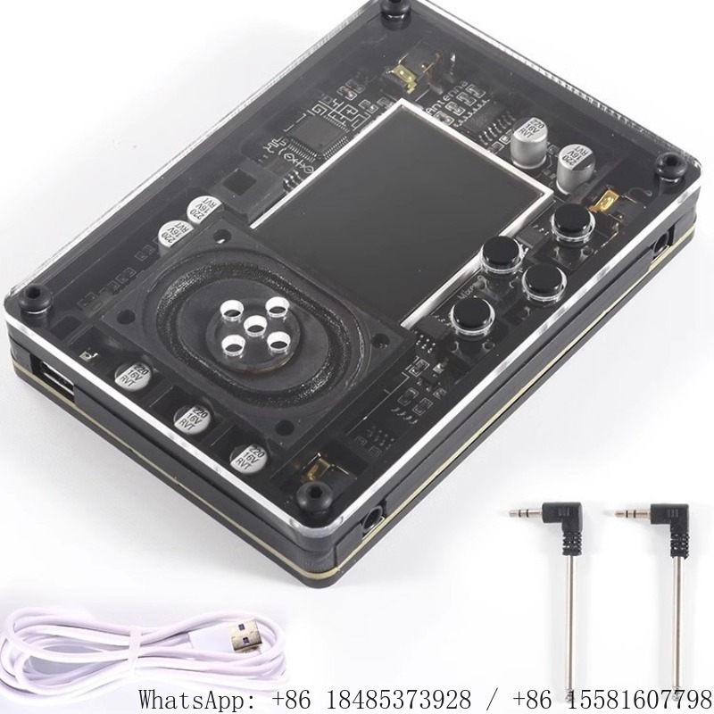 휴대용 테레민 전자 악기 투명 쉘 미니 터치리스 신디사 - Electronics Gadgets For Gift 리뷰 및 가격
