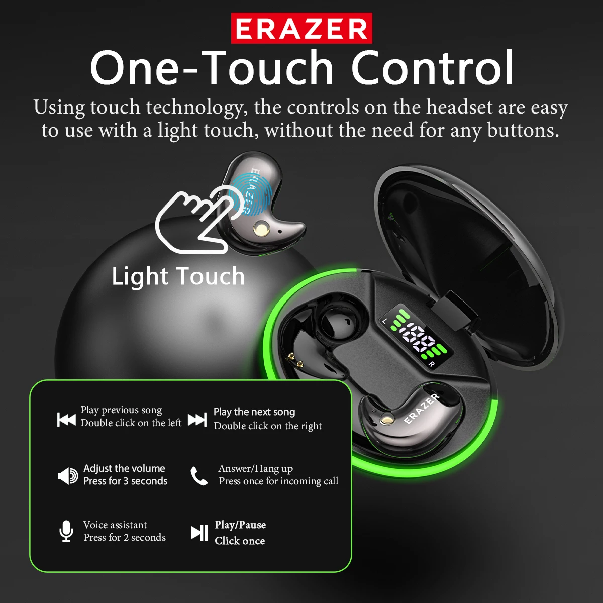 EARZER XF58 인이어 블루투스 헤드폰 마이크 내 - Headphones Wireless 리뷰 및 가격