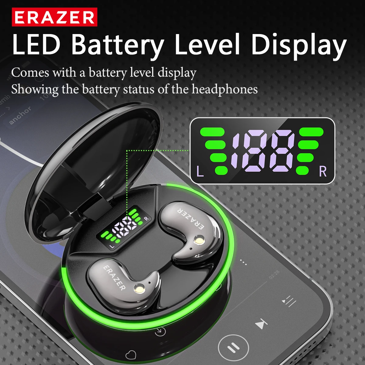 EARZER XF58 인이어 블루투스 헤드폰 마이크 내 - Headphones Wireless 리뷰 및 가격