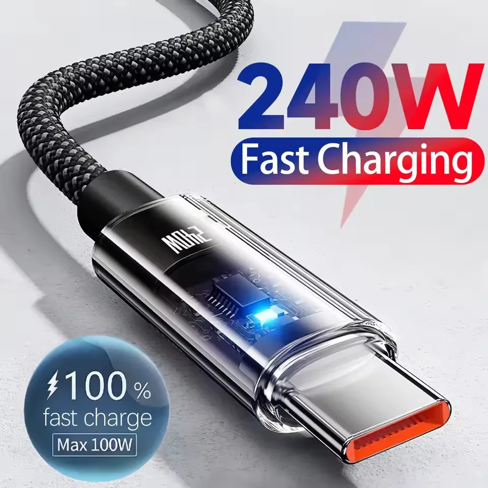 삼성, 샤오미, 화웨이, 아너 기기용 240W 나일론  - Usb Charger 리뷰 및 가격