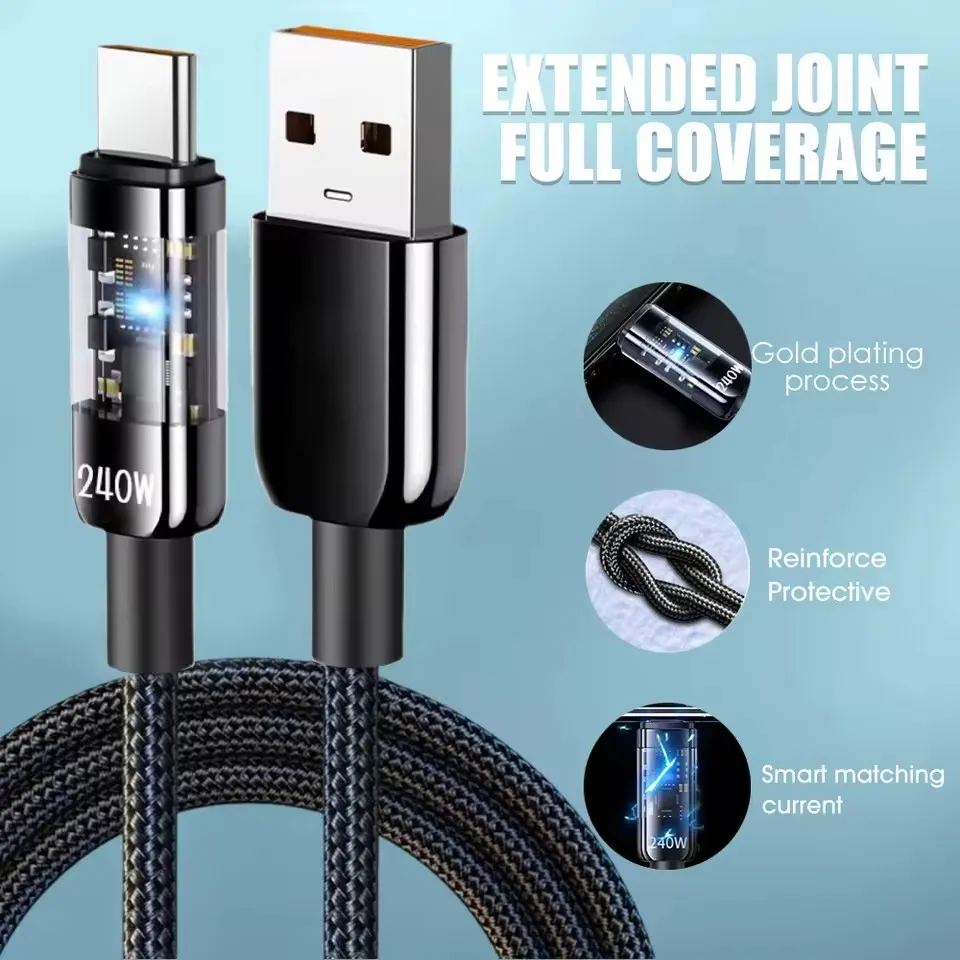 삼성, 샤오미, 화웨이, 아너 기기용 240W 나일론  - Usb Charger 리뷰 및 가격