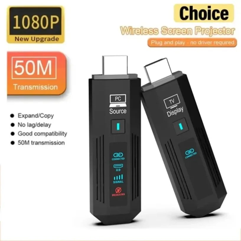 PC-TV 무선 어댑터 HDMI 호환 50M 1080P - Hdmi Adapter 리뷰 및 가격